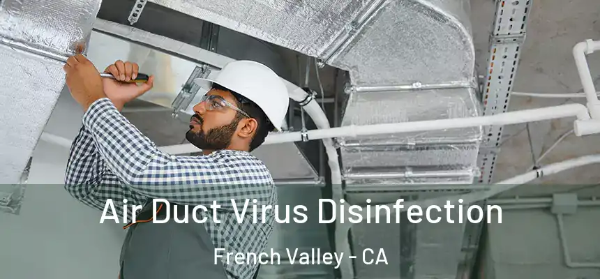  Air Duct Virus Disinfection French Valley - CA